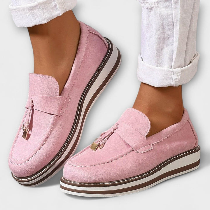Sophia | Casual Round Toe Loafers - Barbara benjamin new york