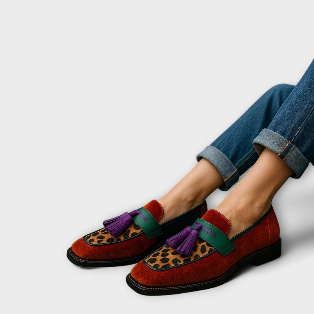 Sophia | Multicolored Loafers - Barbara benjamin new york