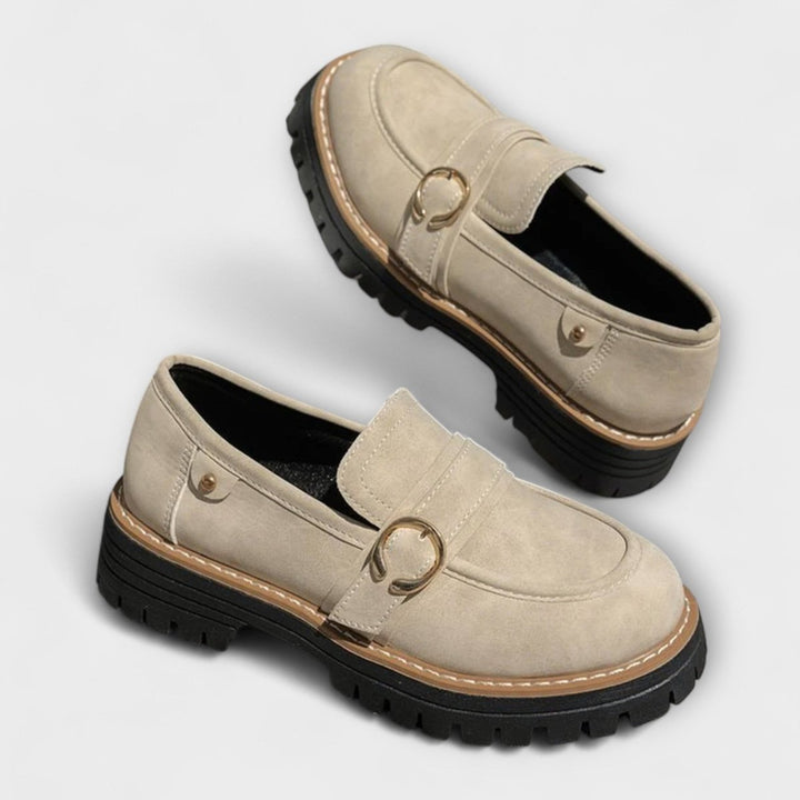 Sophia | Rounded Toe Casual Loafers - Barbara benjamin new york