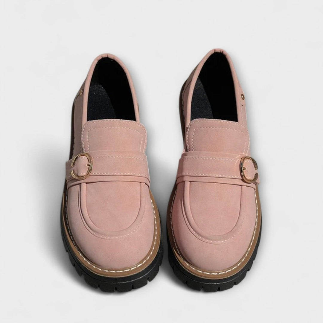 Sophia | Rounded Toe Casual Loafers - Barbara benjamin new york