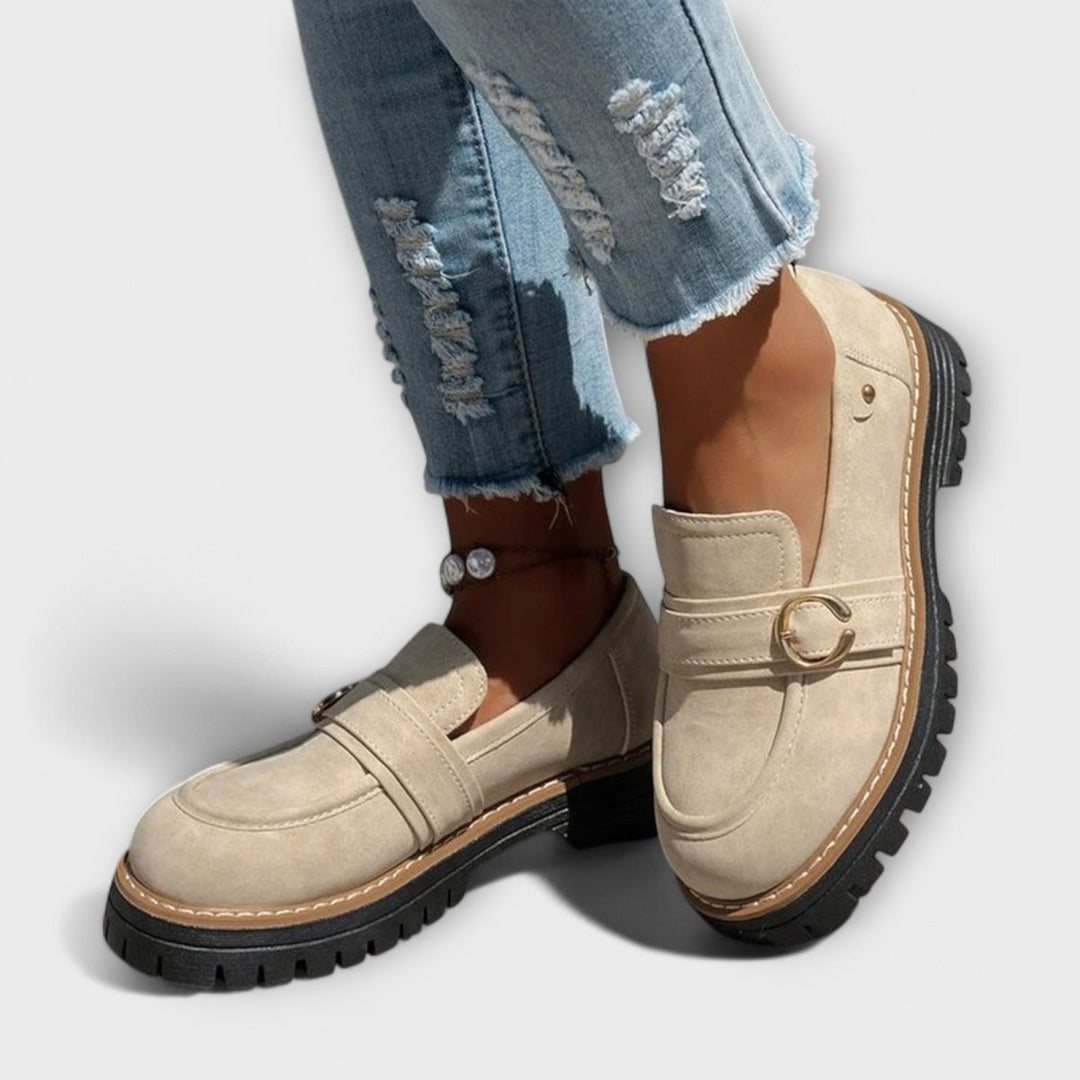 Sophia | Rounded Toe Casual Loafers - Barbara benjamin new york