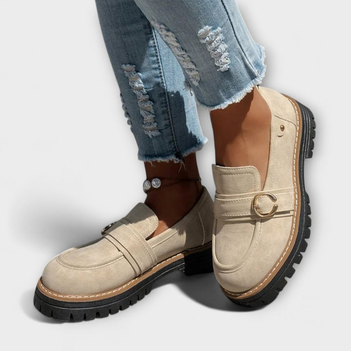 Sophia | Rounded Toe Casual Loafers - Barbara benjamin new york