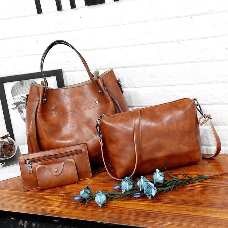 Sutton - Stylish Retro 4 - Piece Bag Set - Barbara & Late Benjamin