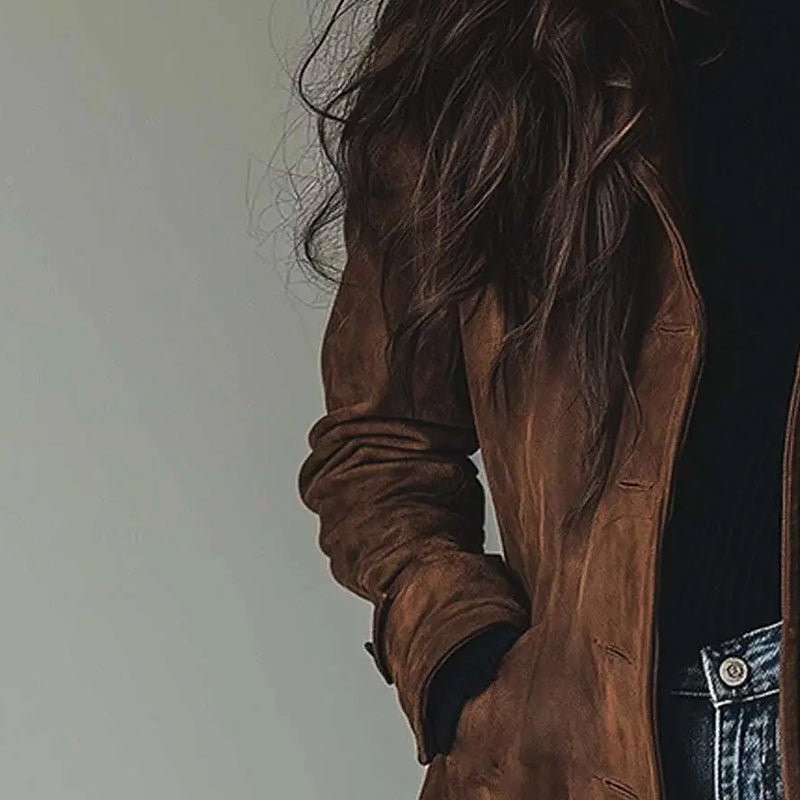 Valerie | Vintage Elegance Long Coat - Barbara & Late Benjamin