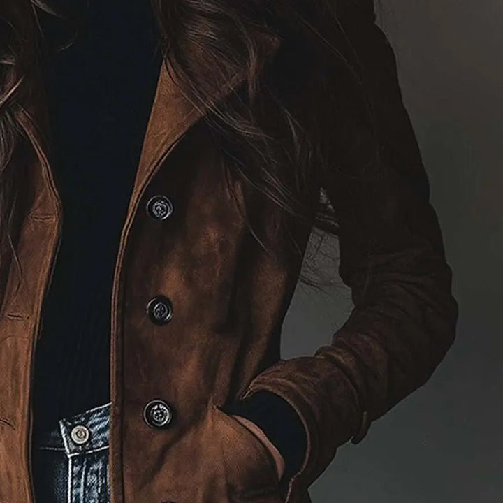 Valerie | Vintage Elegance Long Coat - Barbara & Late Benjamin