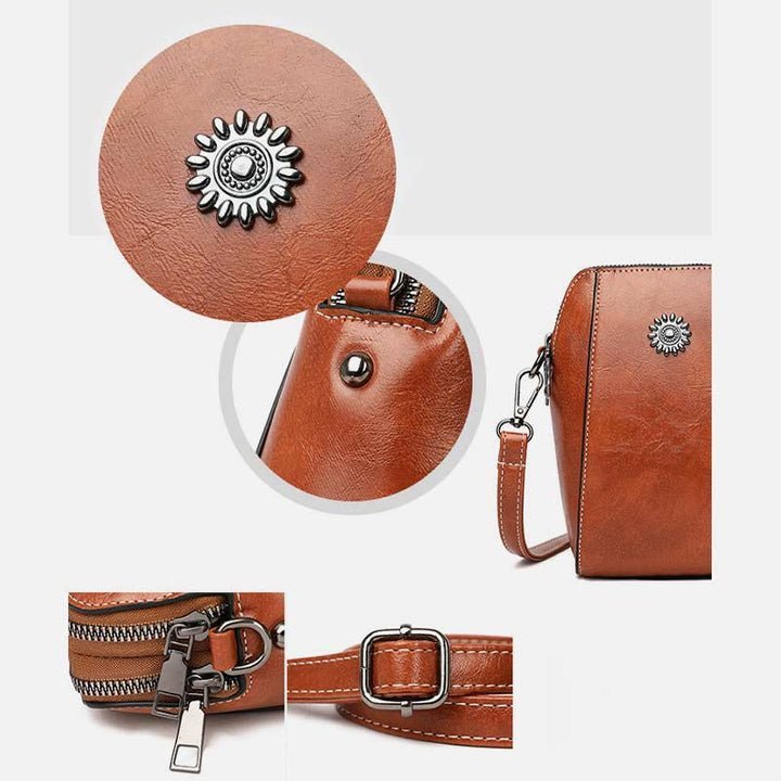 Vienna - Compact Solid Color Mini Handbag - Barbara & Late Benjamin