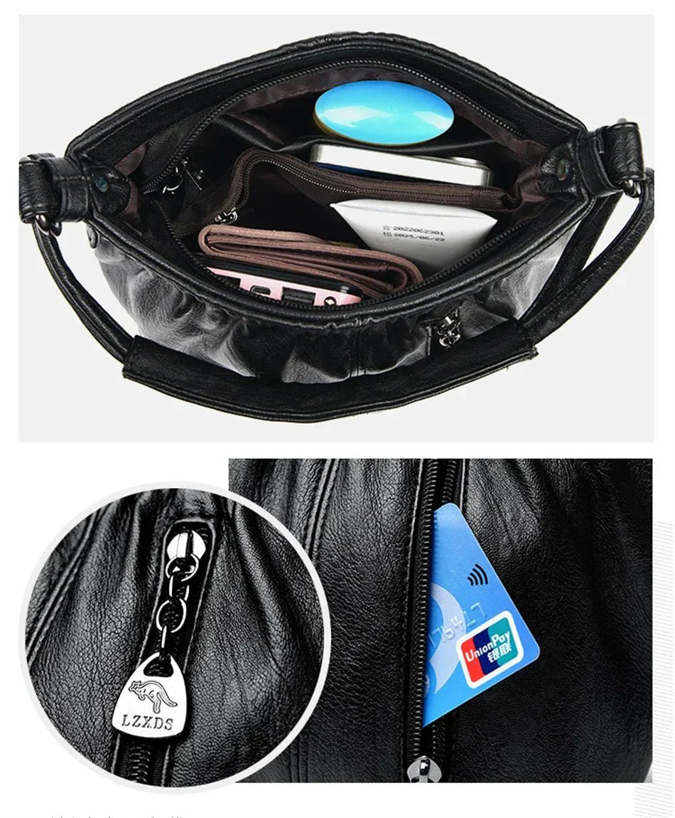 Waverly - Contemporary Multi - Layer Handbag - Barbara & Late Benjamin