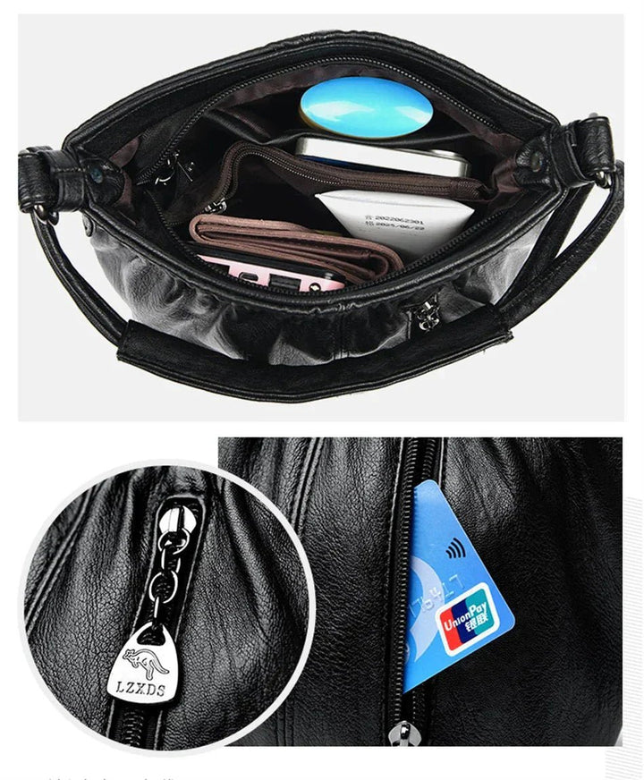 Waverly - Contemporary Multi - Layer Handbag - Barbara & Late Benjamin