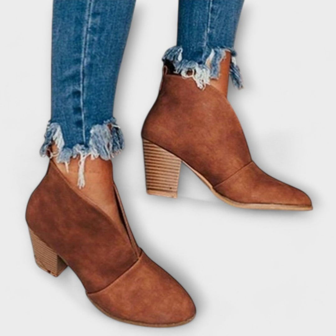 Zoe | Elegant ankle boots for every day - Barbara benjamin new york